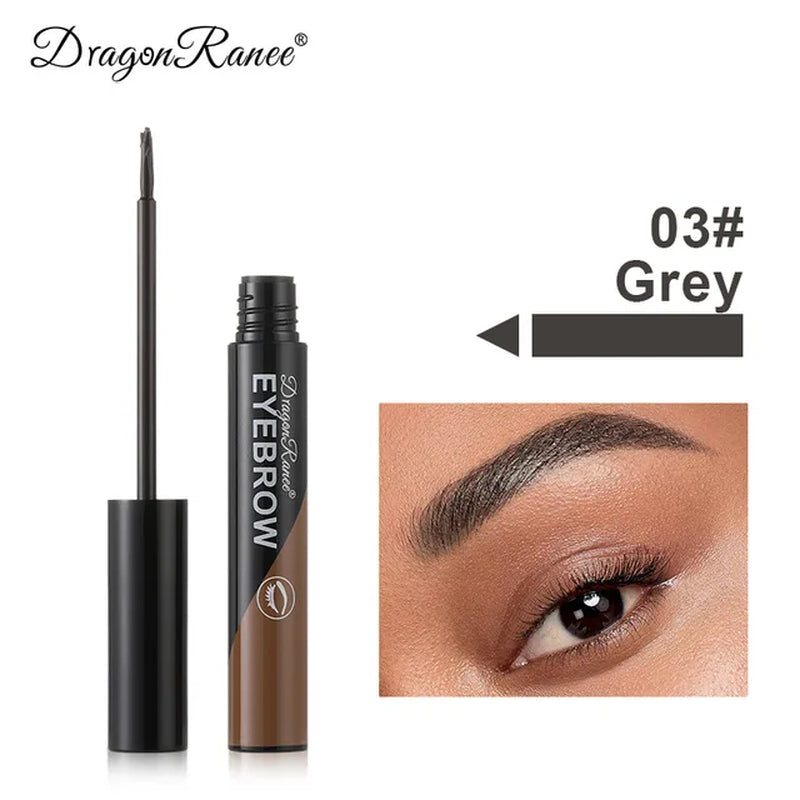 Peel-Off Waterproof Tint Eyebrow Gel Makeup Long Lasting Enhancers Liquid Gel Tear Wear Easy Natural Brown Gray Tattoo