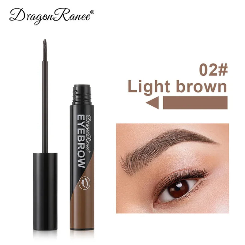 Peel-Off Waterproof Tint Eyebrow Gel Makeup Long Lasting  Enhancers Liquid Gel Tear Wear Easy Natural Brown Gray Tattoo