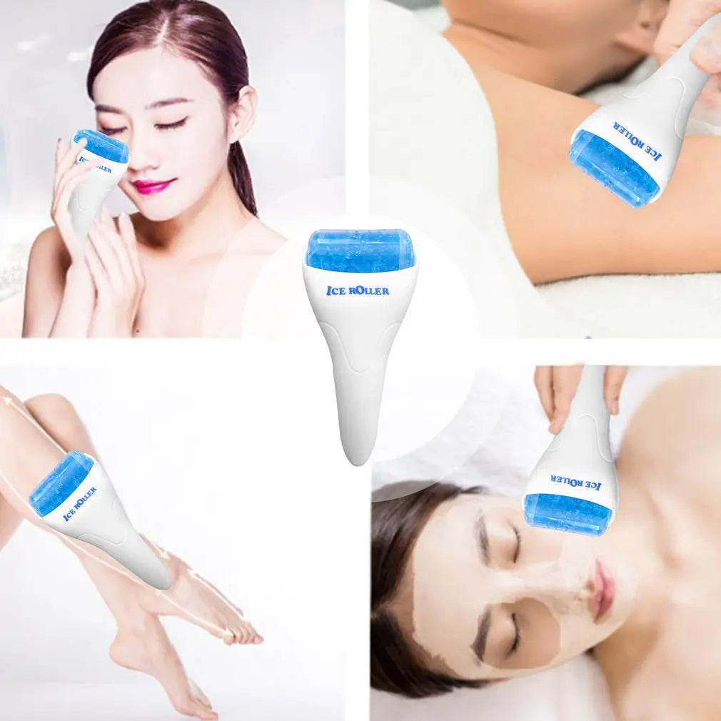 Reusable Facial Roller Cooling Ice Roller Massager Skin Lifting Tool Face Lifting Massage for Muscle Cold Therapy